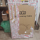 Aga vrtna zložljiva miza 240x74x74 cm črna 6DAZ587 - II. KAKOVOST