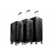 Aga Travel Komplet potovalnih kovčkov MR4654 Črna