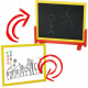 Aga4Kids Otroška tabla z varnostnim steklom + obojestranska tabla TBS2