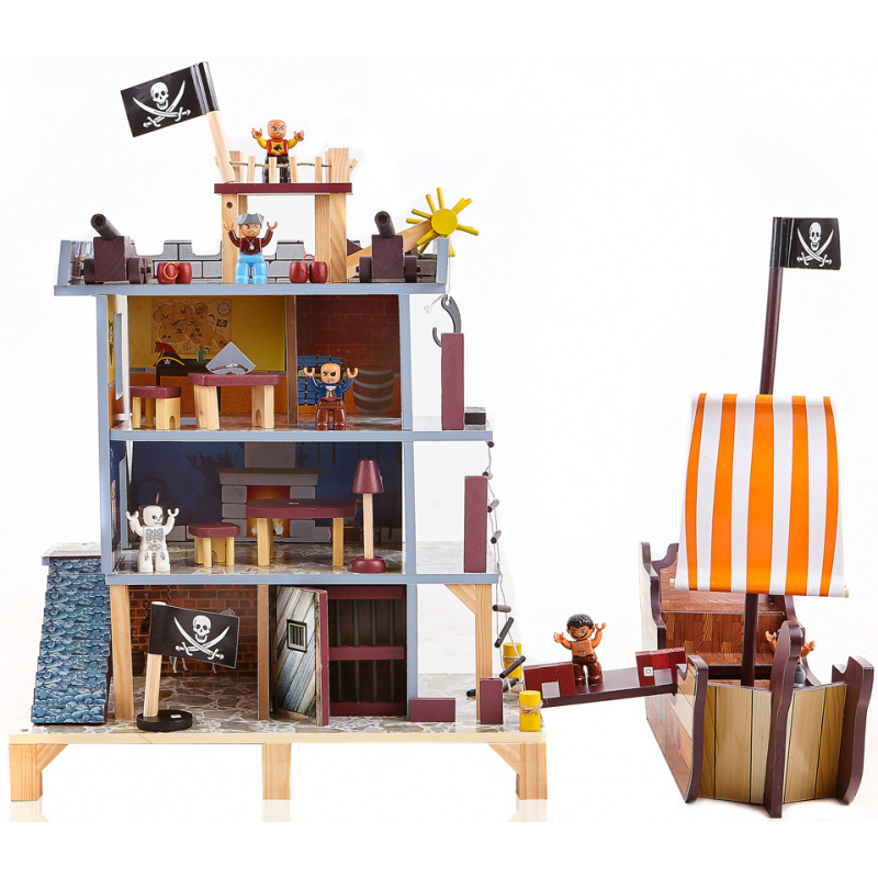Aga4Kids Leseni piratski set