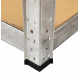 Aga Kotni kovinski regal 180x90x40 cm 5 polic