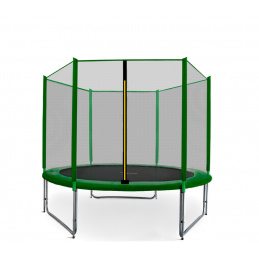 Aga SPORT PRO Trampolin 250 cm Temno Zelena + zaščitna mreža