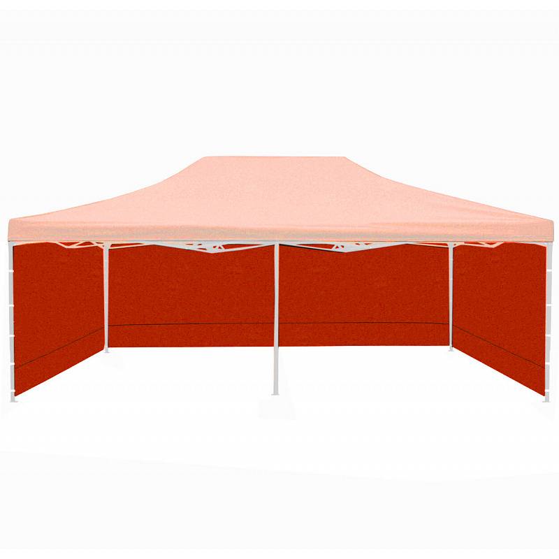 Aga Stranice za prodajni kiosk 3x6m Oranžna