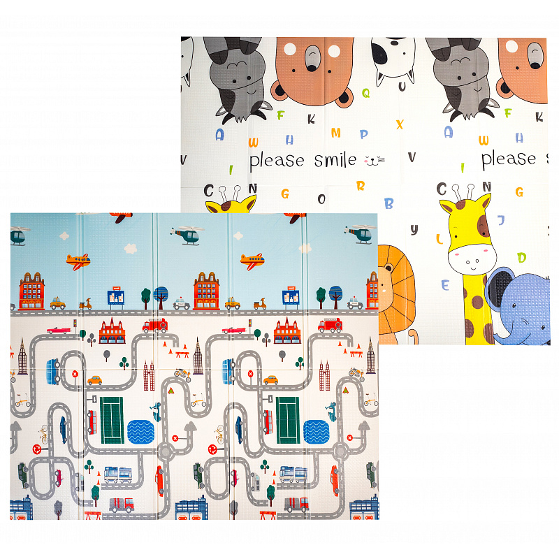 Aga4Kids Otroška zložljiva penasta podloga 200x180 cm - II. KAKOVOST