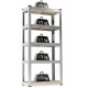 Aga 2x Kovinski regal 180x90x30 cm 5 polic