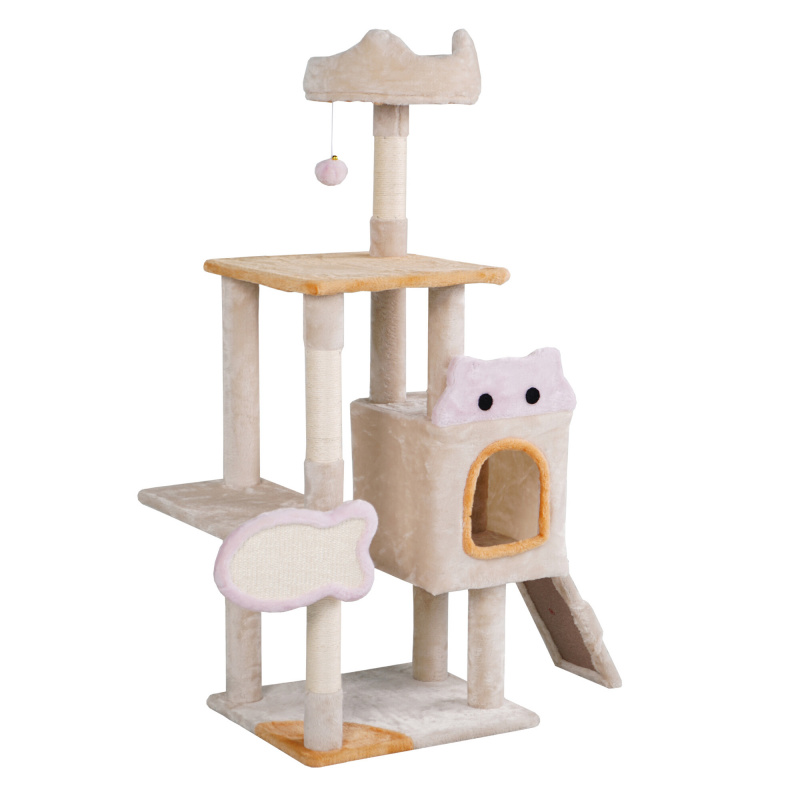 Aga Praskalnik za mačke 42x48,5x123 cm Bež