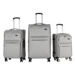 Aga Travel Komplet potovalnih kovčkov Svetlo siva - 6CZ001 - 2. Kakovost
