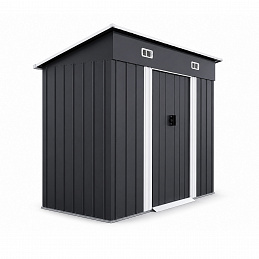 Aga Vrtna hiška 222x174x125 cm Temno siva