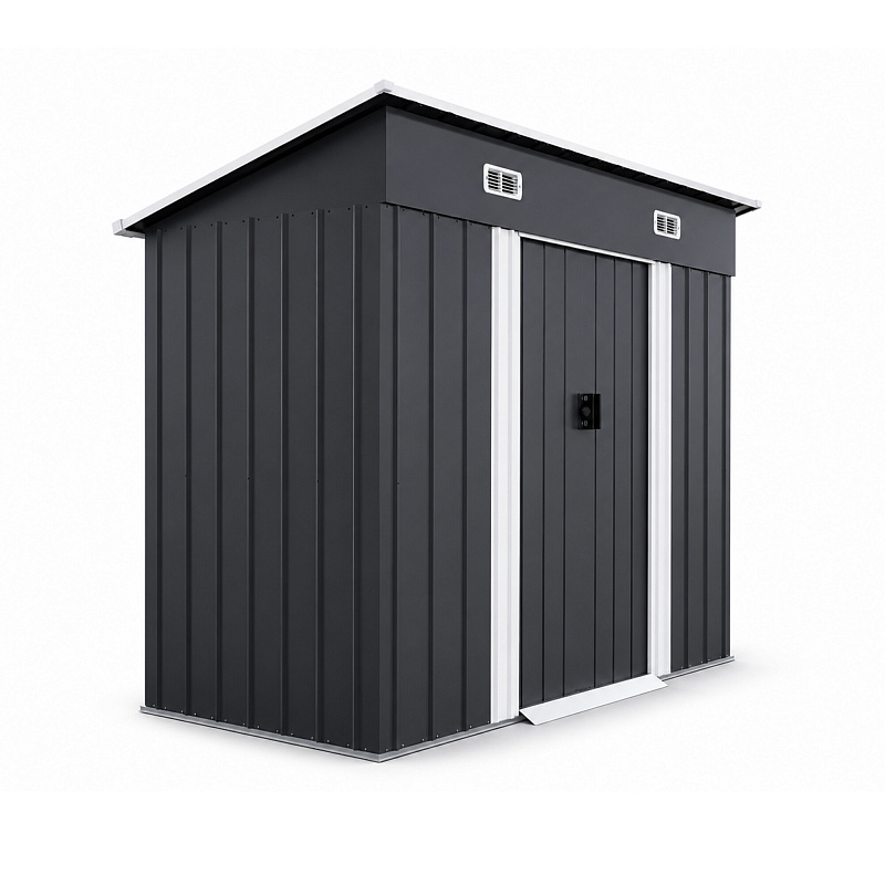 Aga Vrtna hiška 222x174x125 cm Temno siva