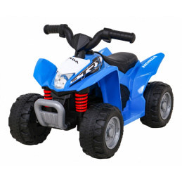 Honda štirikolesnik 250X TRX z baterijo Modra + hupa + LED + eko usnje