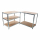 Linder Exclusiv Kovinski regal 180x90x40 cm 5 polic