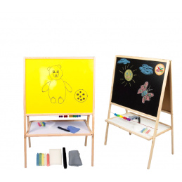 Aga4Kids Otroška tabla 2v1 MBUSY 100 cm
