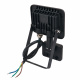 LED reflektor RODIX PREMIUM s senzorjem PIR - 10W - IP65 - 850Lm - hladna bela - 6000K - garancija 36 mesecev