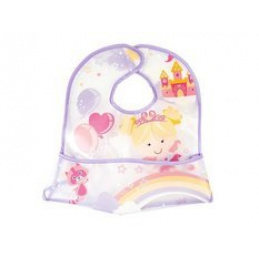 Nepremočljiv slinček z žepom 4m+ LULABI Princesa