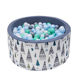 Aga Suhi bazen 90x40 cm z žogicami 891