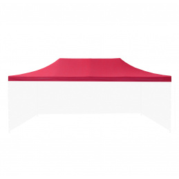 Aga Streha za prodajni kiosk 3x6m Rdeča