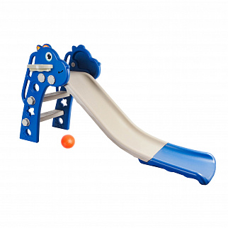 Aga4Kids Tobogan z ročajem 130 cm DS3701 Modra