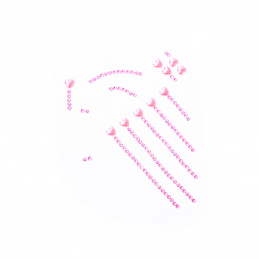 Aga4Kids Samolepilni kamni DS8113D