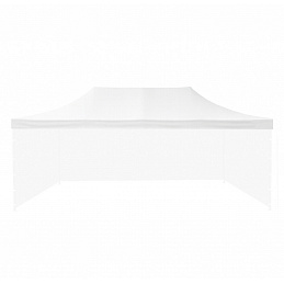 Aga Streha za prodajni kiosk 3x6m Bela