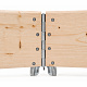 Aga Dvignjena greda 120x80x40 cm Cvetlice