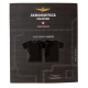 Aeronautica Militare Majica ROUND-NECK 3-Pack X1394 Črna