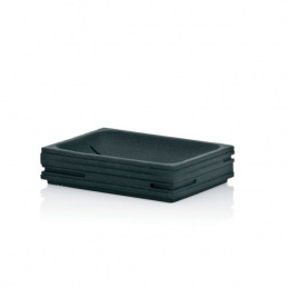 Posodica za milo POSIDON poli črna - Kela