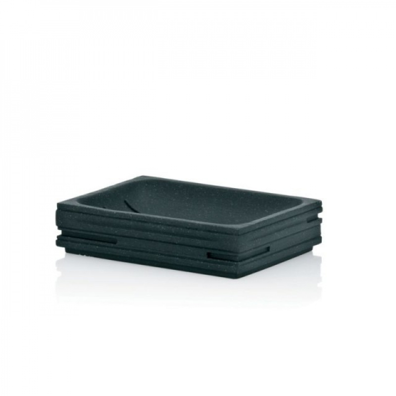 Posodica za milo POSIDON poli črna - Kela