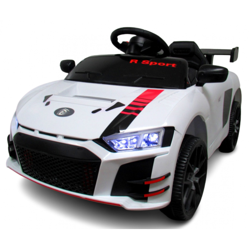 R-Sport Cabrio A1 Električni avto z daljinskim upravljalnikom Beli