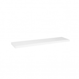 Aga Stenska polica 80x23,5 cm Bela 2DAZ566 - II. Kakovost