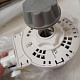 Aga Domači ventilator 43 cm bel 6DAZ525 - II. KAKOVOST
