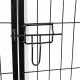 Aga Nadomestni del z vrati za ograjo za živali 80x60 cm