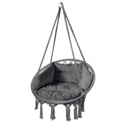 Linder Exclusiv Viseči stol MC4395 Dark Grey