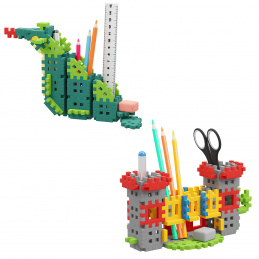 Marioinex MINI WAFFLE Organizatorji za mizo avantura 140 kos