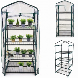 Mini rastlinjak za vrt na balkonu 160x70x50