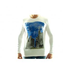 CALVIN KLEIN Majica cmp84q Blanc