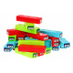 Mini arkadna igra Jenga za otroke 3+ Zlaganje stolpov + 30 barvnih kock + kocke