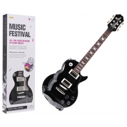Komplet Kitara + Mikrofon Črna