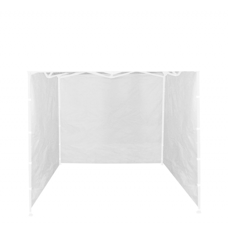 Aga Stranice za prodajni kiosk 3x3m Bela