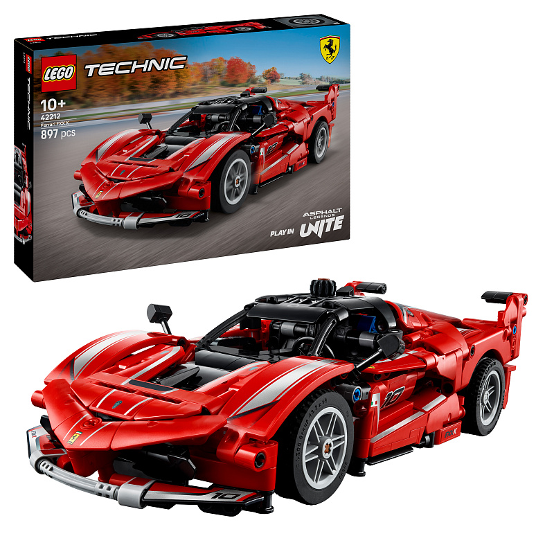 LEGO® Technic Ferrari FXX K, model avtomobil STEM, igrača za sestavljanje 42212