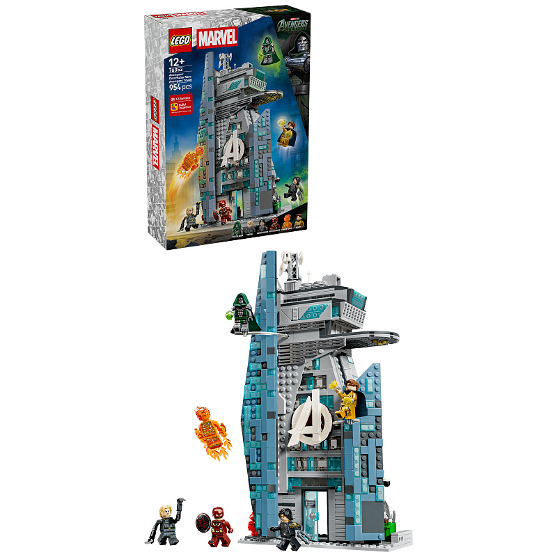 LEGO® ǀ Marvel 76352 Maščevalci: Sodni dan Novi stolp Maščevalcev