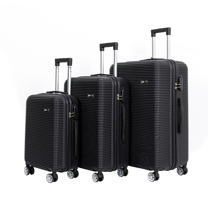 Aga Travel Komplet potovalnih kovčkov MR4651 Črna