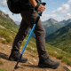 Aga Treking palice AntiShock 61–135 cm Modra