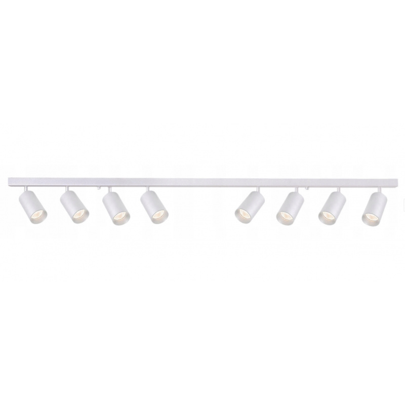 LED stropna točkovna svetilka VIKI-L - 8xGU10 - bela