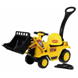 Otroški voziček Baby Bulldozer + selitveni vedro + hupa + shranjevalni kotiček + čelada Otroški voziček Baby Bulldozer + selitveni vedro + hupa + shranjevalni kotiček + čelada