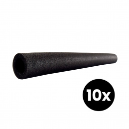 Aga Peneča zaščita za trampolinske palice 70 cm Črna 10 kosov