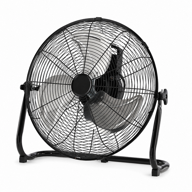 Aga Talni ventilator 50 cm Črn 6DAZ531 - II. KAKOVOST
