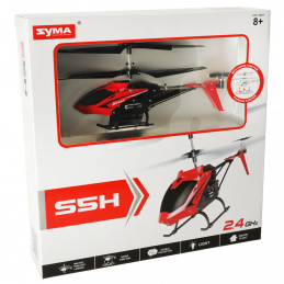 Syma RC helikopter SYMA S5H 2.4GHz RTF rdeča
