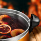 Tresko Grelnik za kuhano vino 20 l Oranžen