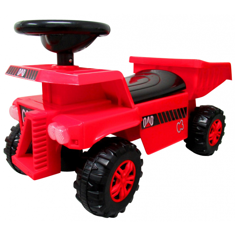 R-Sport Otroški poganjalec Traktor J10 Rdeč