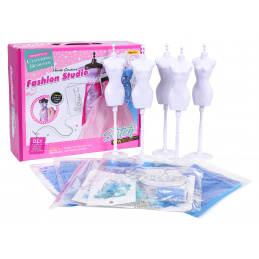 Set Male Oblikovalke, Modri Materiali + Dodatki Set Male Oblikovalke, Modri Materiali + Dodatki